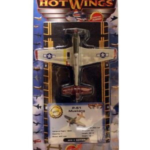 Hot Wings die cast P-51 Mustang Tuskegee