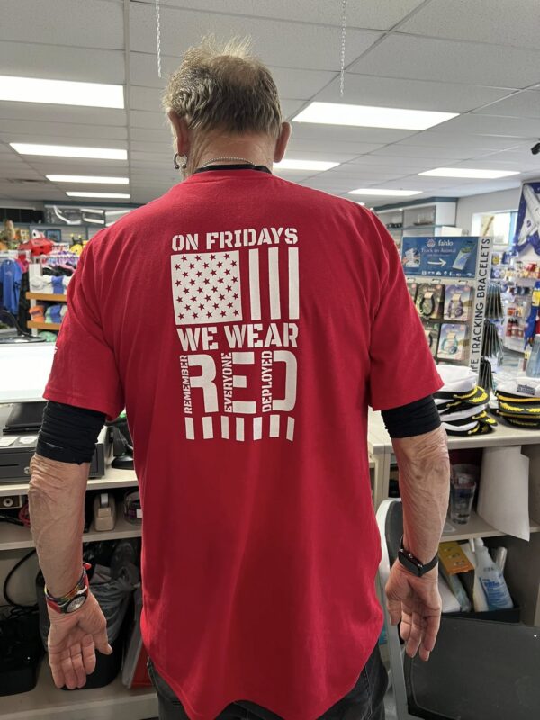 R.E.D. "Remember Everyone Deployed" T Shirt - Image 4