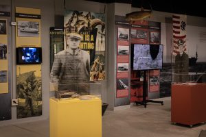 Lake Michigan's Call to Duty Exhibit - multimedia exhibit and exhibit layout