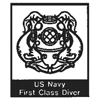 US Navy First Class Diver